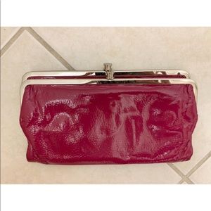 HOBO International Patent Leather Lauren Wallet